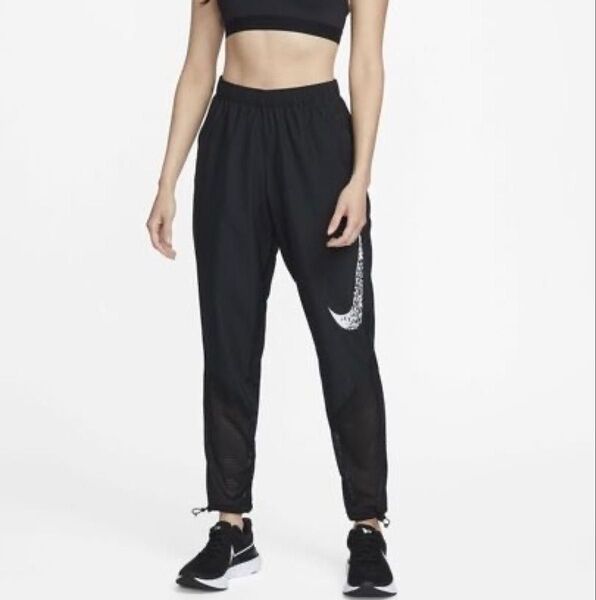 NIKE ナイキ ミッドライズ トレーニングパンツ ブラック Sサイズ