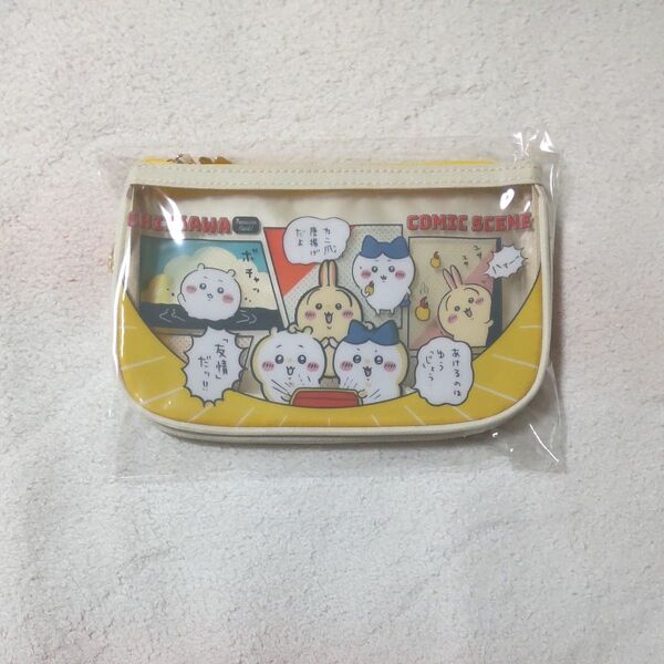 ちいかわ ペンケースクリアフラット(お宝)