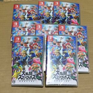 大乱闘スマッシュブラザーズ Nintendo Switch 8本セット 新品未開封 シュリンク付き