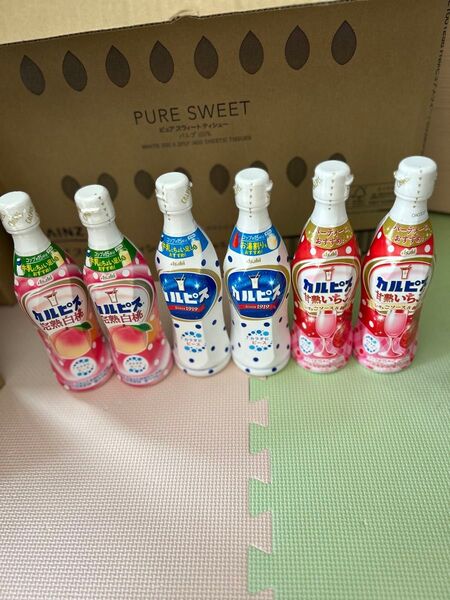 カルピス濃縮タイプ 3種6本セット カルピス アサヒ飲料
