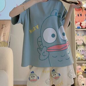 ハンギョドン ルームウェア 上下セット レディース M サンリオ