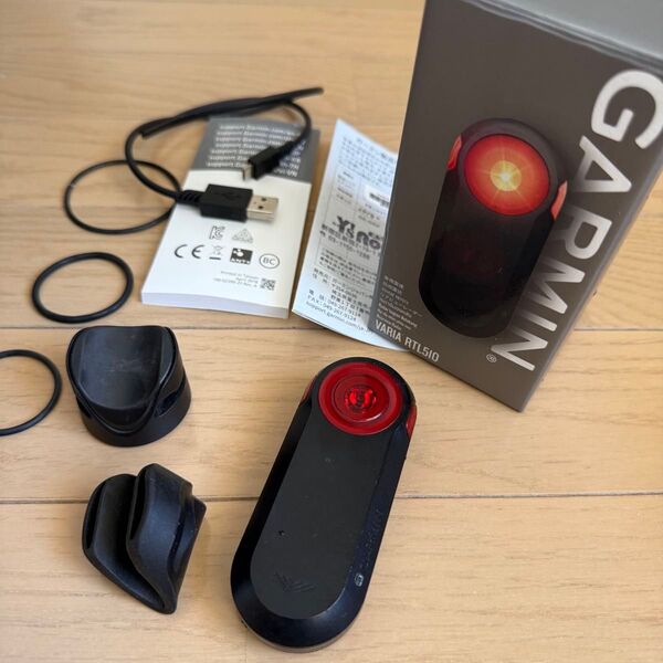 【動作確認済】GARMIN Varia RTL510リアビューレーダーライト