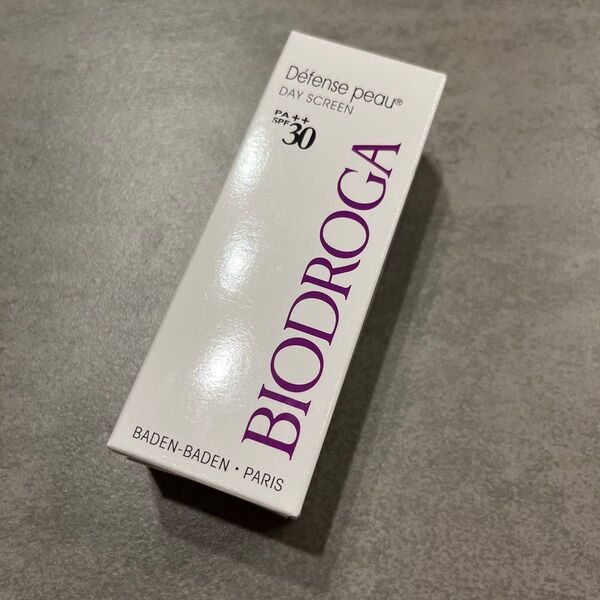 BIODROGA デファンスポーデイスクリーン 日焼け止め 乳液 三基商事 PA++ SPF30 30ml 新品