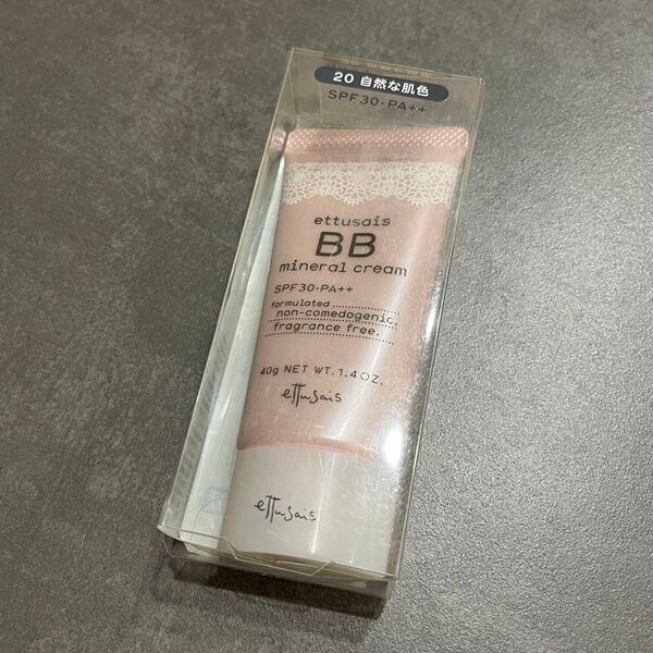エテュセ Ettusais BBミネラルクリーム 20 自然な肌色 廃盤品 SPF30・PA++ 40g 新品