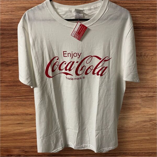 フルーツオブザルーム FRUIT OF THE LOOM 限定コカコーラコラボTシャツ L size