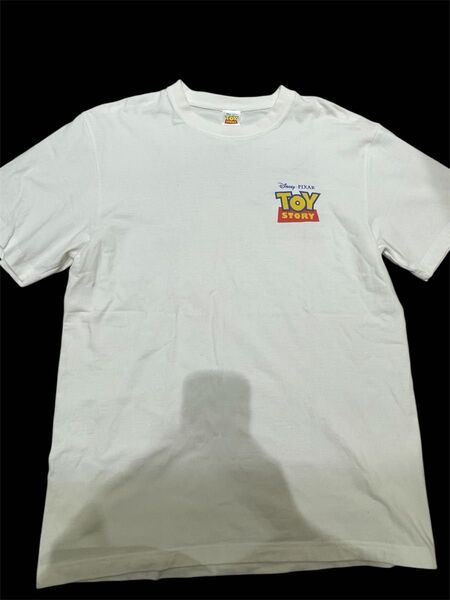 正規ライセンス品!トイストーリー 映画 場面 Tシャツ ウッディ L size