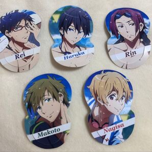 Free! キャラクターグッズ 紙クリップ