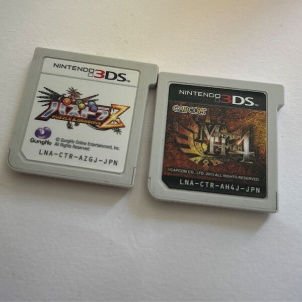 モンスターハンター4 パズドラZ 3DS ソフトのみ