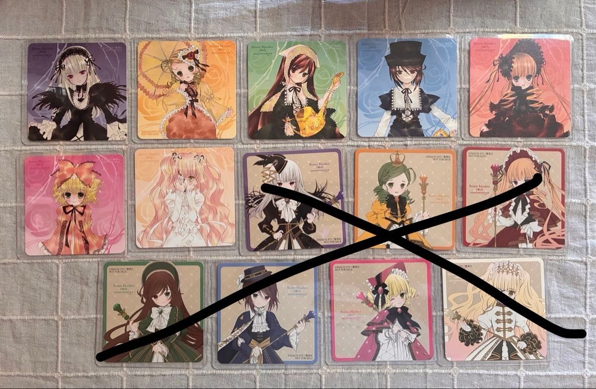 やたらやらしい深見くん 特典コースター 6枚 コンプリート やたらやらしい深見くん 特典コースター 6枚 コンプリート