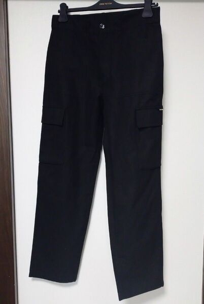 ルイヴィトン カーゴパンツ ステープルズエディション 黒 38