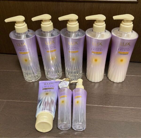 ラックス スーパーリッチ クリスタル シャンプー トリートメント ヘアオイル