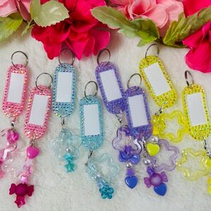 キーホルダーデコ / 名前入り / 推しカラー