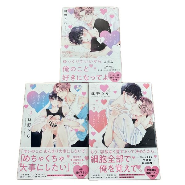 心くんは愛とかいらない 1,2,3巻