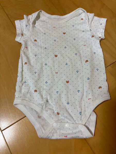 ミキハウス 70 ロンパース ボディスーツ ベビー 肌着 半袖ロンパース ベビー服