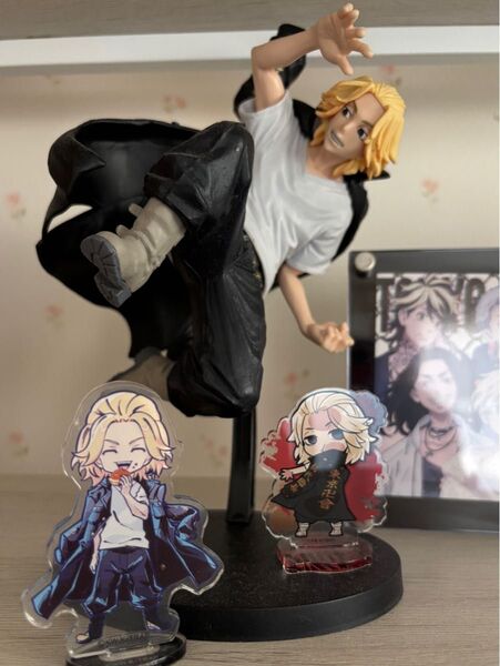 東京リベンジャーズ 佐野万次郎 フィギュア&アクスタ 4個セット写真付き