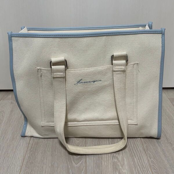 OLIVE des OLIVE オリーブデオリーブ Aimerianejoieキャリーオントート ブルー