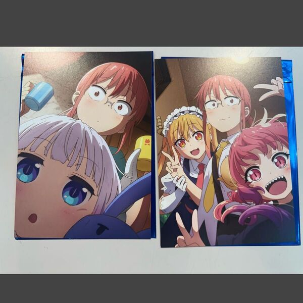 2枚セット 映画 小林さんちのメイドラゴン 入場者特典 2週目 イラストカード