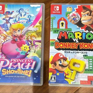 マリオvsドンキーコング ピーチショータイム 2点セット