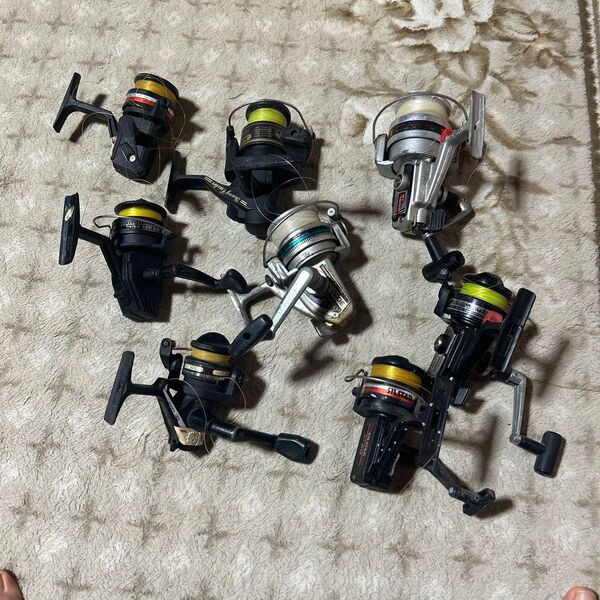 釣り リールセット8点 まとめ売り daiwa silstar shimano