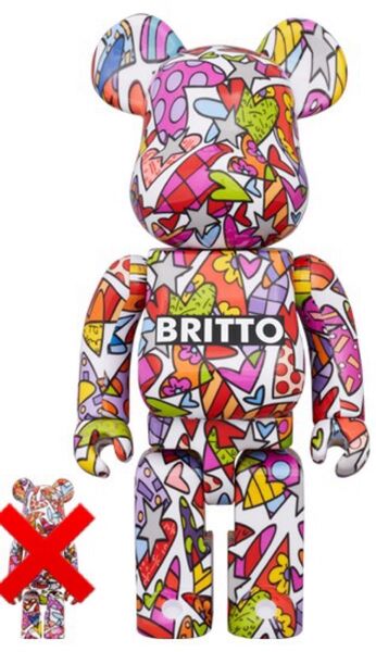 ベアブリック【BE@RBRICK】ROMERO BRITTO HEART 400%のみ
