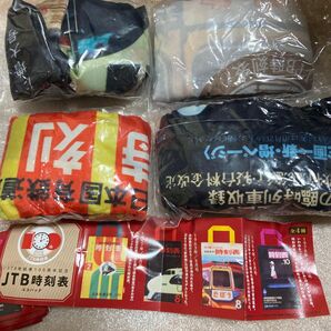 JTBの時刻表エコバッグコンプリート4個