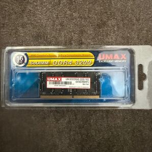 UMAX DDR4 3200 16GBメモリ UM-SODDR4S-3200-16G