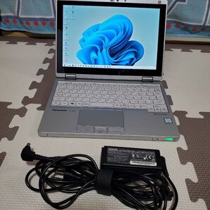 【LTE対応】Let's note CF-RZ6 超軽量 2in 1 ノートパソコン Office2021入り バッテリー駆動可能