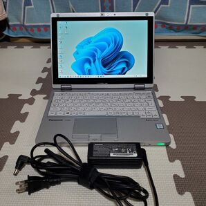 【LTE対応】Let's note CF-RZ6 超軽量 2in 1 ノートパソコン Office2021入り バッテリー駆動可能
