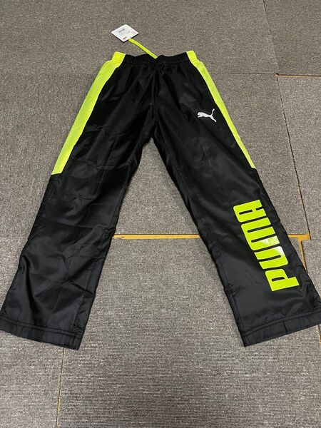 PUMA プーマ キッズ ジュニア ウインドパンツ ウーブンパンツ 140 ブラック