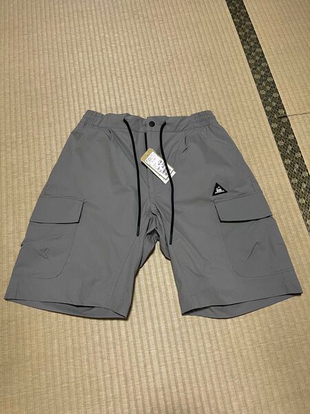 TIGORA×BEAMS DESIGN カーゴショーツ ハーフパンツ グリーン M オリーブ