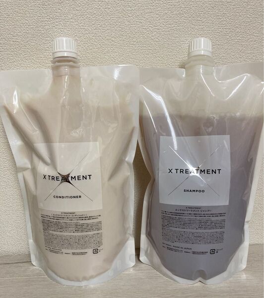 エックストリートメント x treatment シャンプー&コンディショナー 1000ml