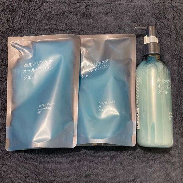 無印良品 新品 薬用 クリアケア オールインワンジェル200g 詰め替え