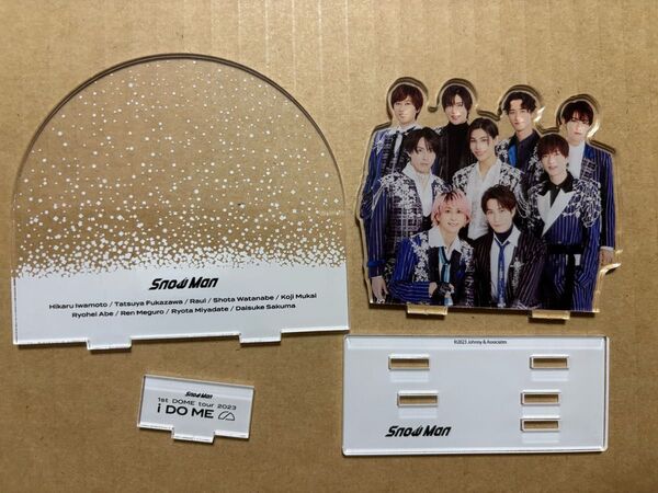 SnowMan i DO ME アクスタ 集合 LIVEグッズ