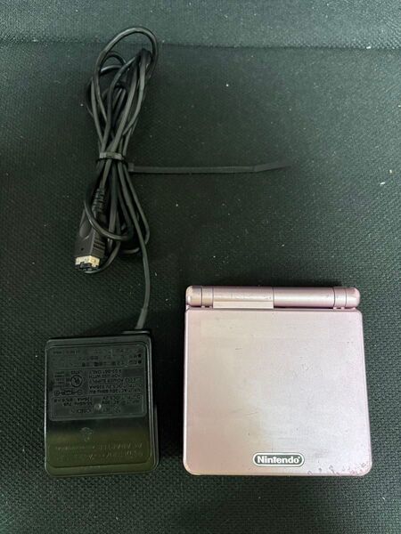 Nintendo ゲームボーイアドバンスSP パールピンク 充電器付き 動作確認済み