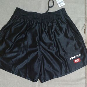 新品!卓球ユニフォーム パンツ ヴィクタス 黒 サイズXO