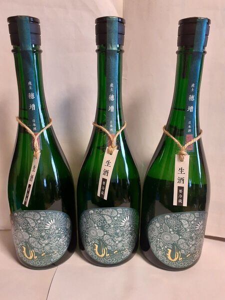 期間限定商品 プレミアム日本酒 産土 穂増 六農醸 3本セット
