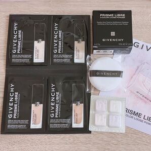 GIVENCHY ジバンシィ プリズムリーブルグロウセラム ファンデーション、フェイスパウダー 試供品