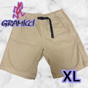 極美品 大人気カラー GRAMICCI グラミチ ベージュ ナローパンツ ショートパンツ XL ハーフパンツ アウトドア