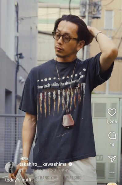 セントマイケル×フォーサムワン GOD Tシャツ ナインネイチルズ SAINT MICHAEL×FORSOMEONE ヴィンテージ