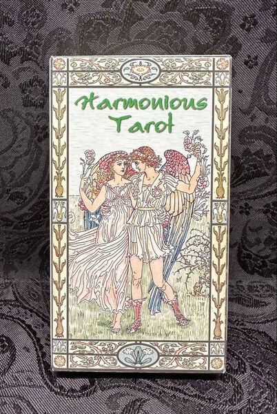 【美品】HARMONIOUS TAROT ハーモニアタロットカード 外国語版解説書付き