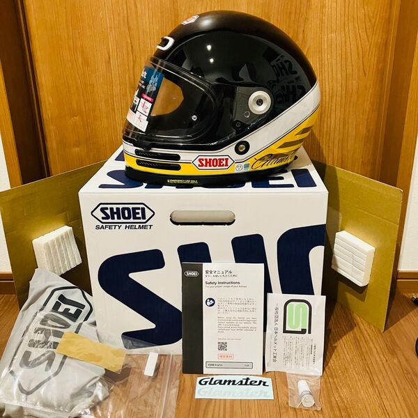 【2025年 新品同様】無傷 SHOEI グラムスター ABIDING 国内正規品