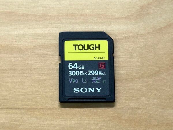 SONY SF-G64T SDXC 64GB UHS-II V90 SDカード ソニー