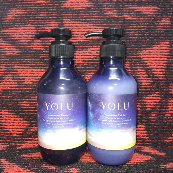 YOLU ヨル ディープナイトリペア シャンプー&トリートメント 本体セット 400ml+400g