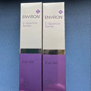 エンビロンENVIRON Cークエンスアイジェル☆お得な2個セットです! 美容クリニック、皮膚科専用品☆目元口元ハリとツヤを