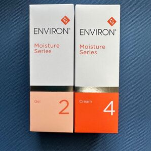 ENVIRON ☆エンビロン☆モイスチャージェル2&モイスチャークリーム4★お得な2個セットです!最安値なので早い者勝ちです^ ^