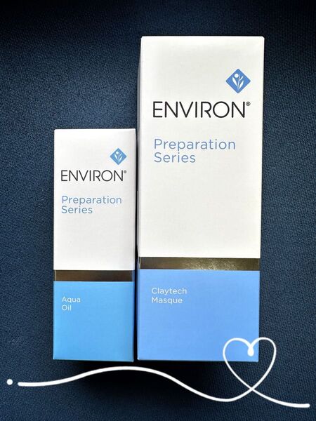 最安値!エンビロンENVIRON★クレイテックマスク★アクアオイル★毛穴ゼロへ!最強なめらかお肌ツルツルセット★美容クリニック専用