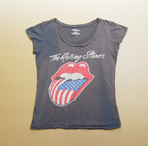 希少 ローリングストーンズ The Rolling Stones Tシャツ オフィシャル 【レディースXS】ld605_画像2