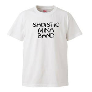 【Lサイズ バンドTシャツ】サディスティックミカバンド SADISTIC MIKA BAND ニューウェーブ パンク LP CD レコード ブライアンイーノ