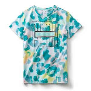 プーマ ダイヤモンドサプライ コラボ キッズ Tシャツ AOP 104 タイダイアニマル柄 DIAMOND SUPPLY CO. 半袖 子供 送料370円