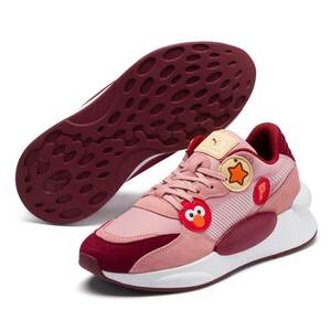  Puma Улица Сезам сотрудничество 50 RS9.8 JR Elmo 22cm 4C SESAMI STREET 50 RS9.8 спортивные туфли 